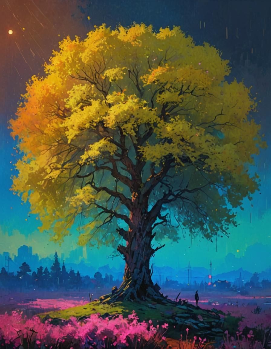 A Rising Sun. Pastel pink scale. In Ismail Inceoglu Style. I...