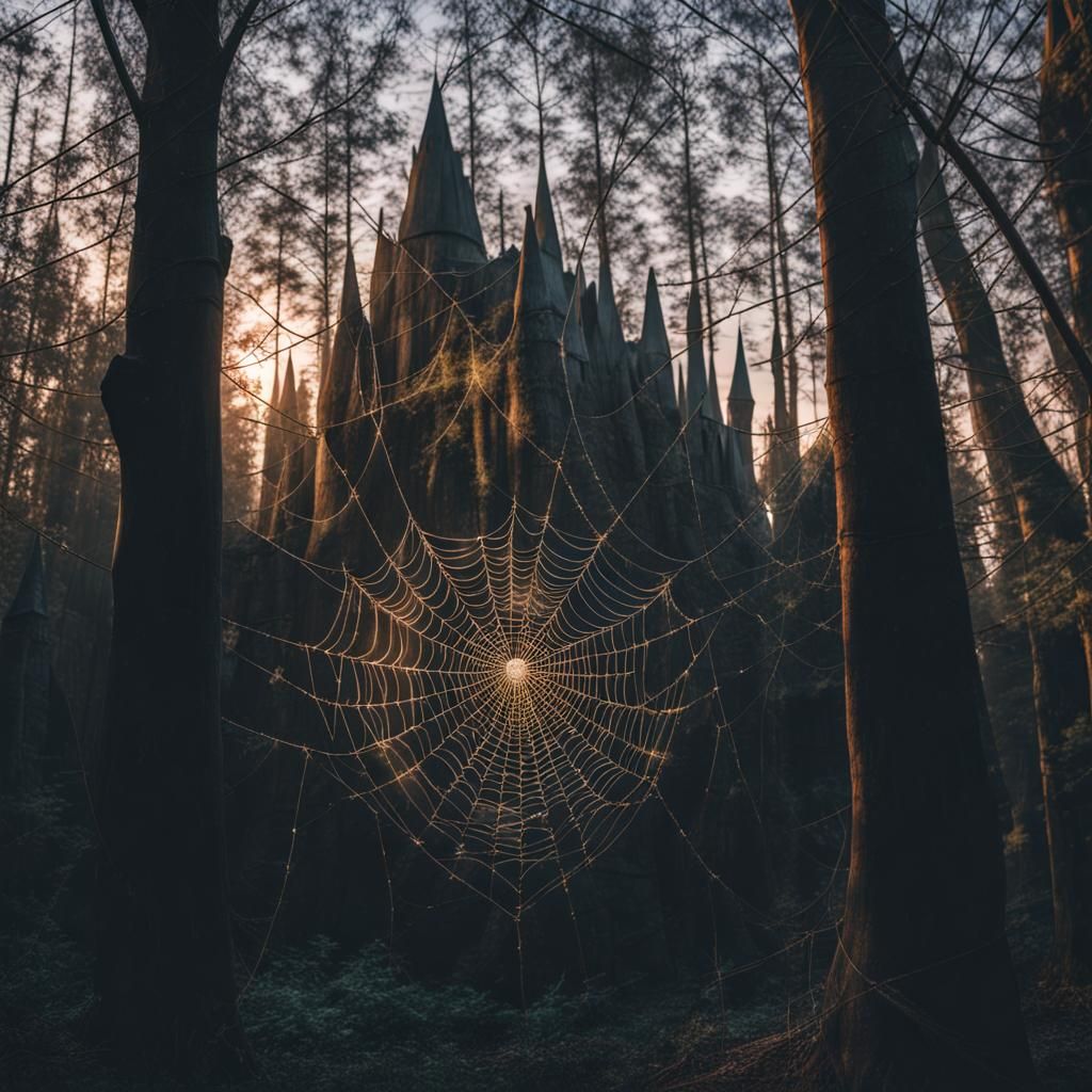 Spiderweb  by @upwithtrees XD