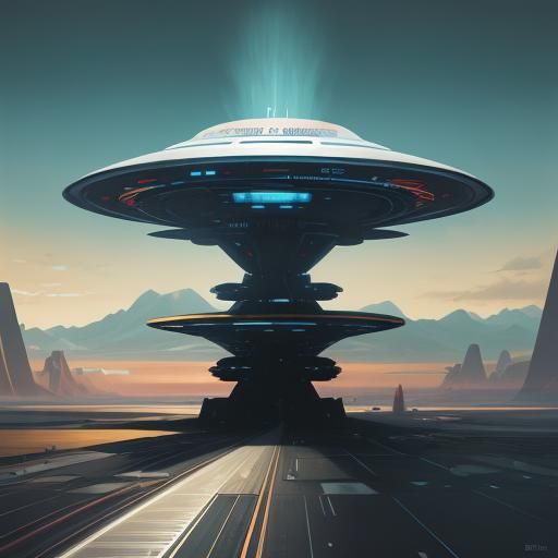 Retro future art