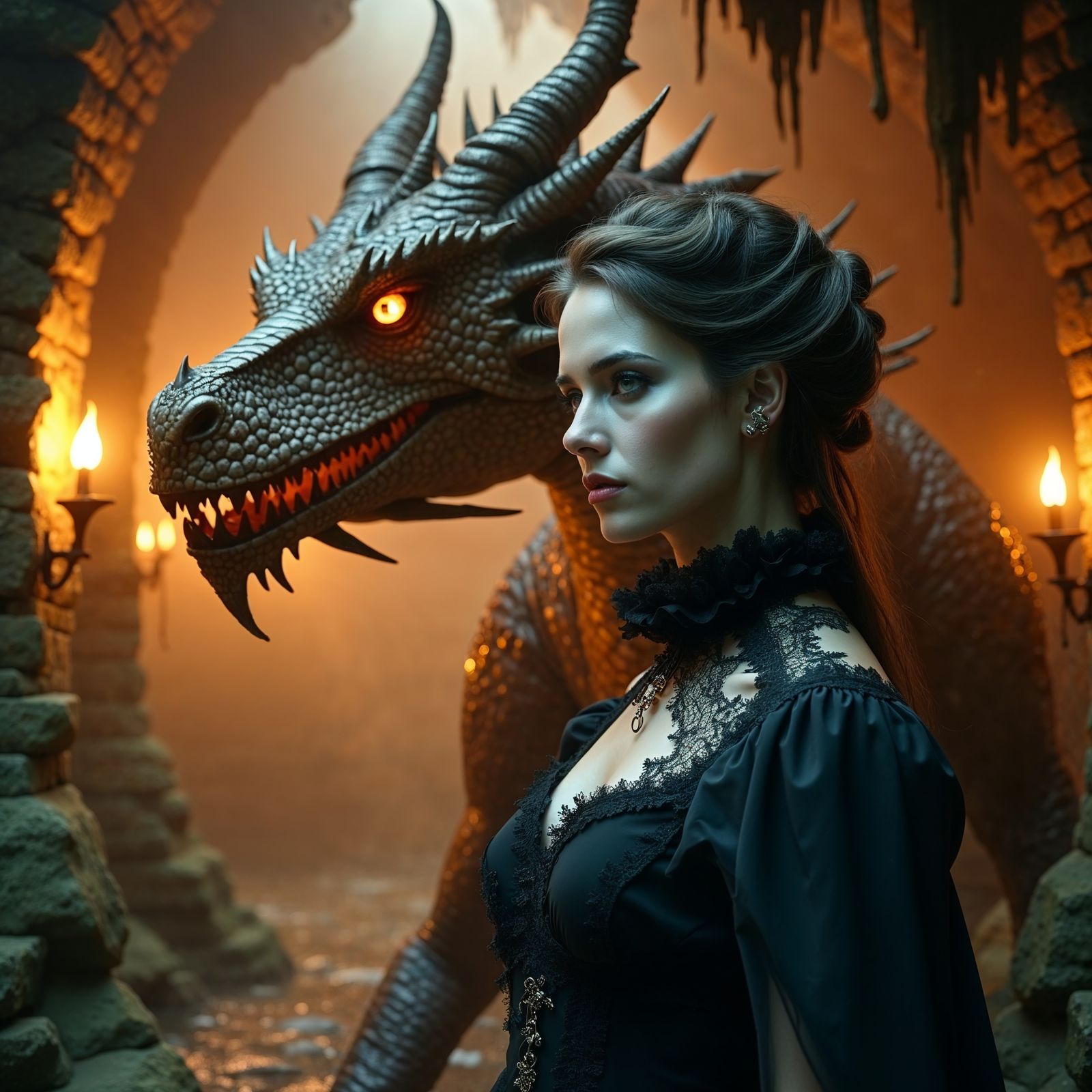 Lady in the Dragon's Den