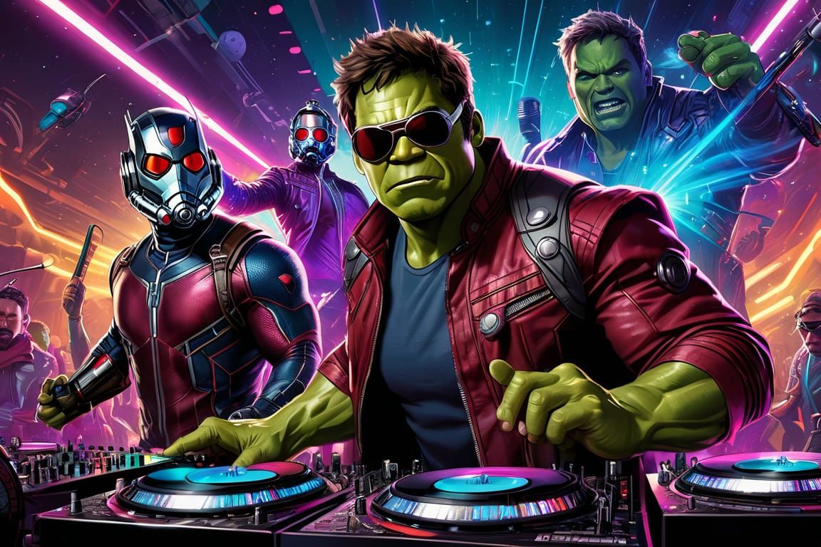 MC U (spinning Nick Fury's Infinity Playlist)