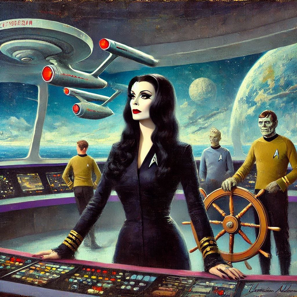 The Addams Family, Star Trek, Meet your new captain