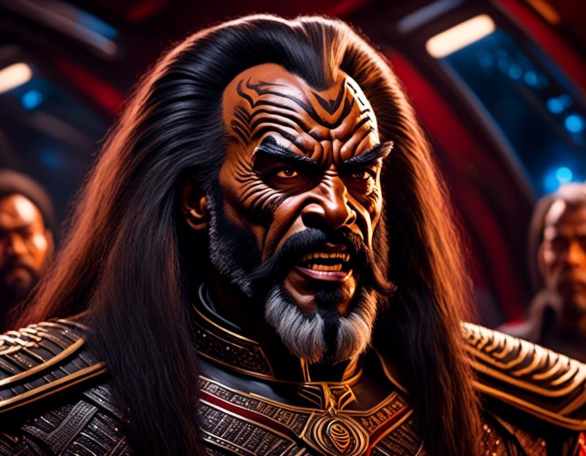 Angry Klingon officer - AI Generated Artwork - NightCafe Creator