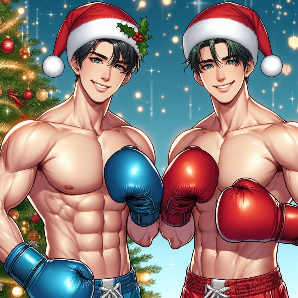 Merry Boxing Christmas - Anime Style # 2