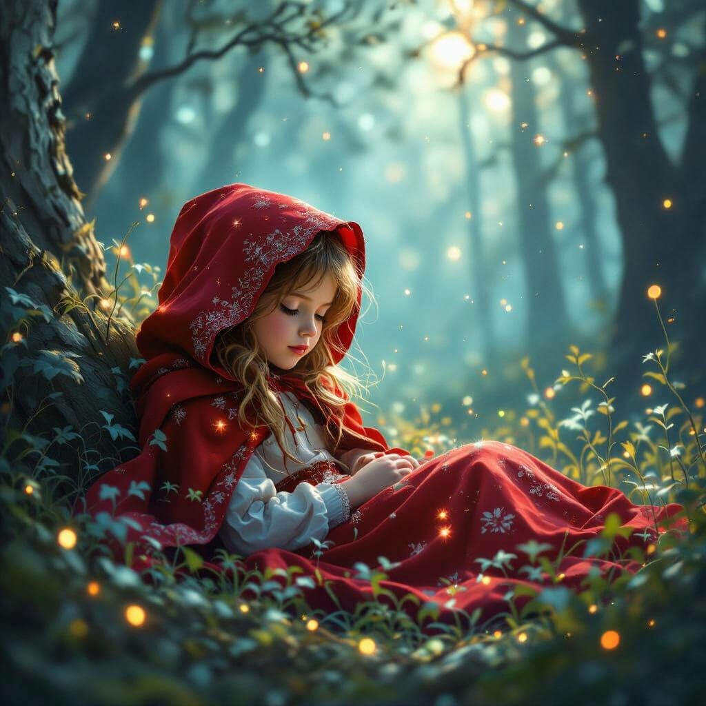 Red Riding Hood  by @Basic_Shmasic