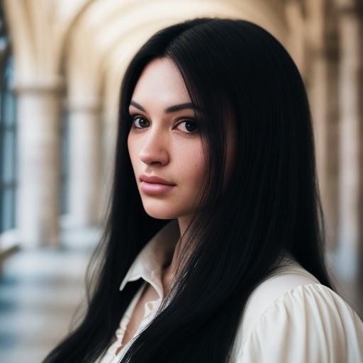 Luna Vittorio, Italian Wizard at Hogwarts.