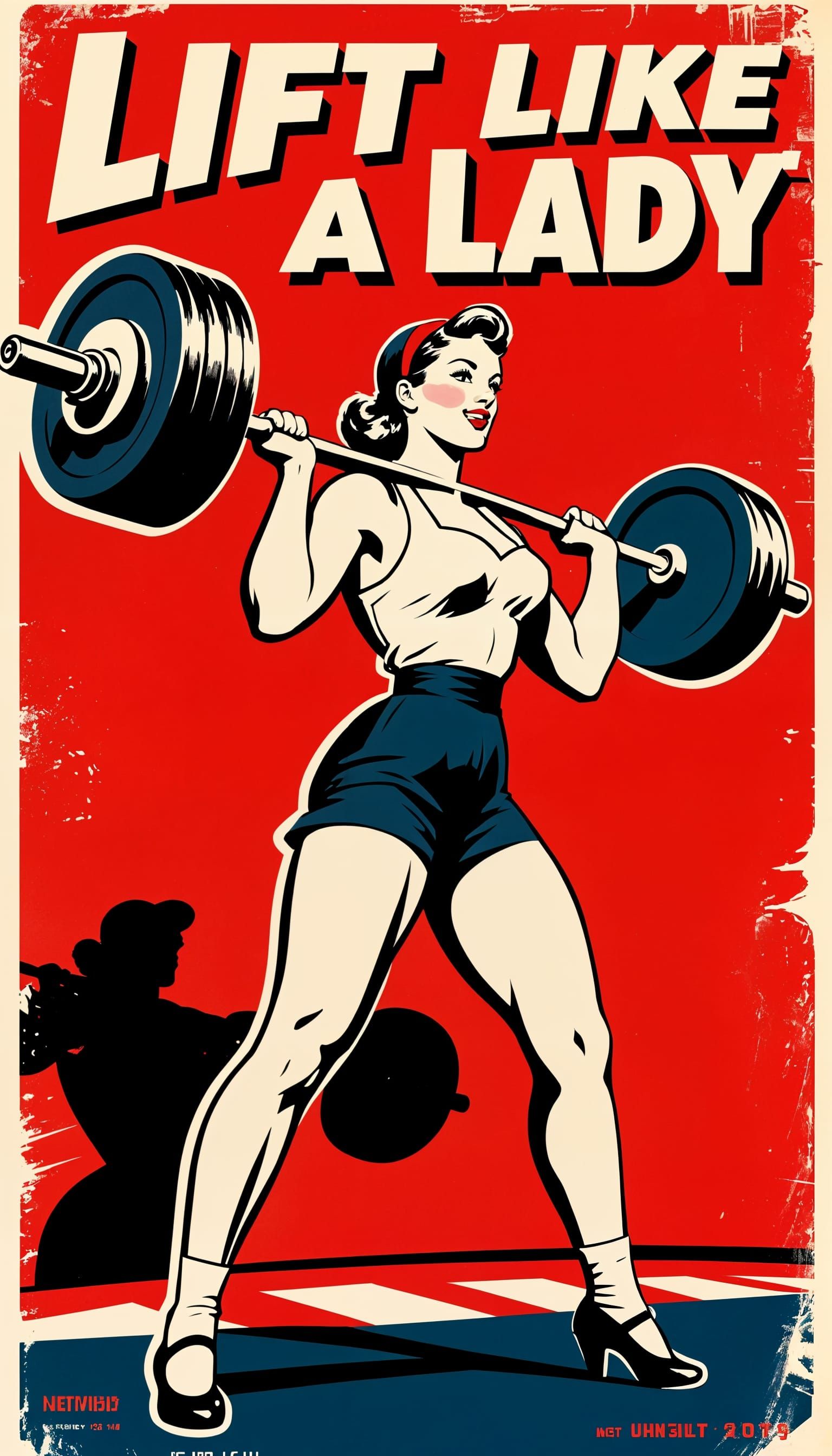 Lift Like a Lady  by @The Professional