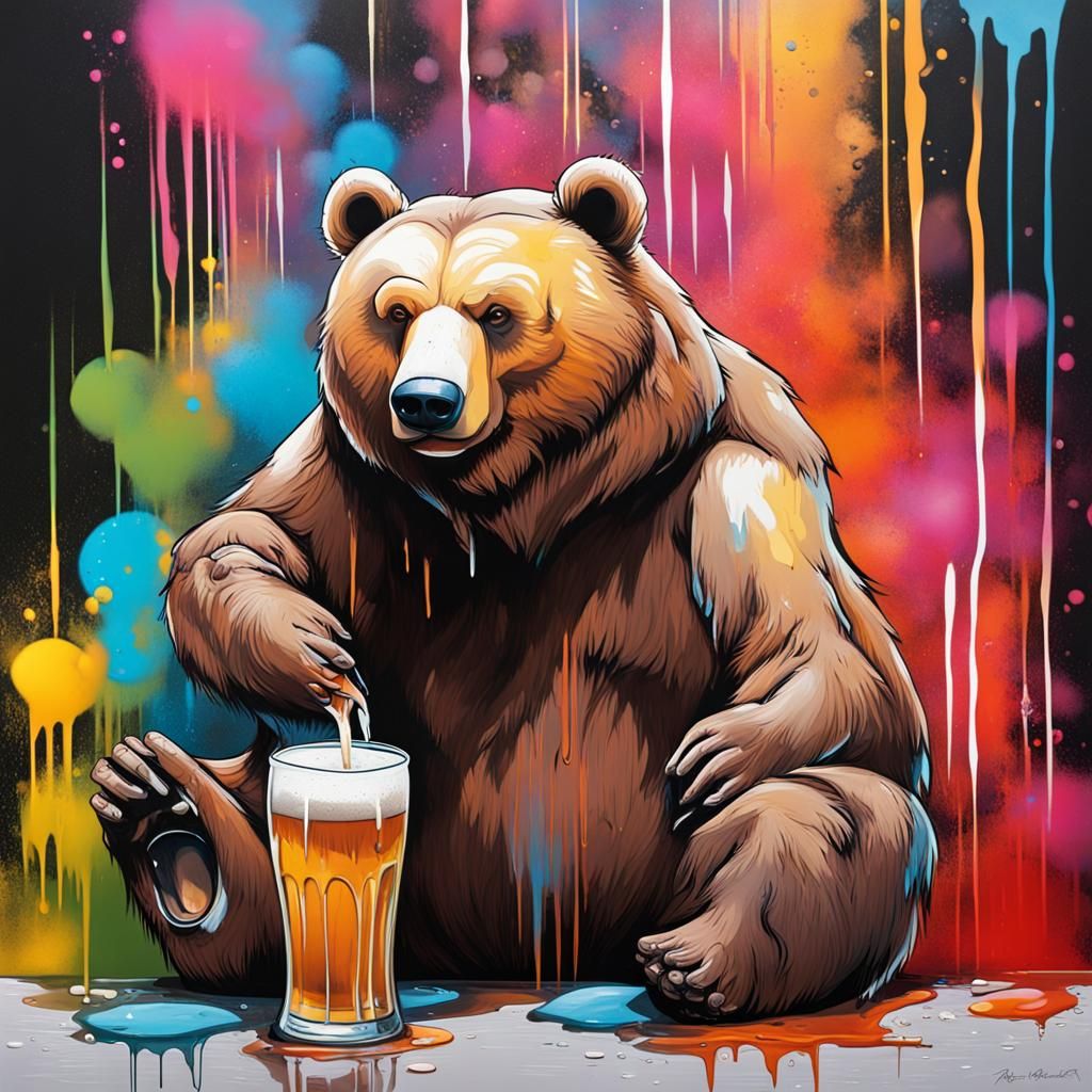 Bare Bear beer bar breathing