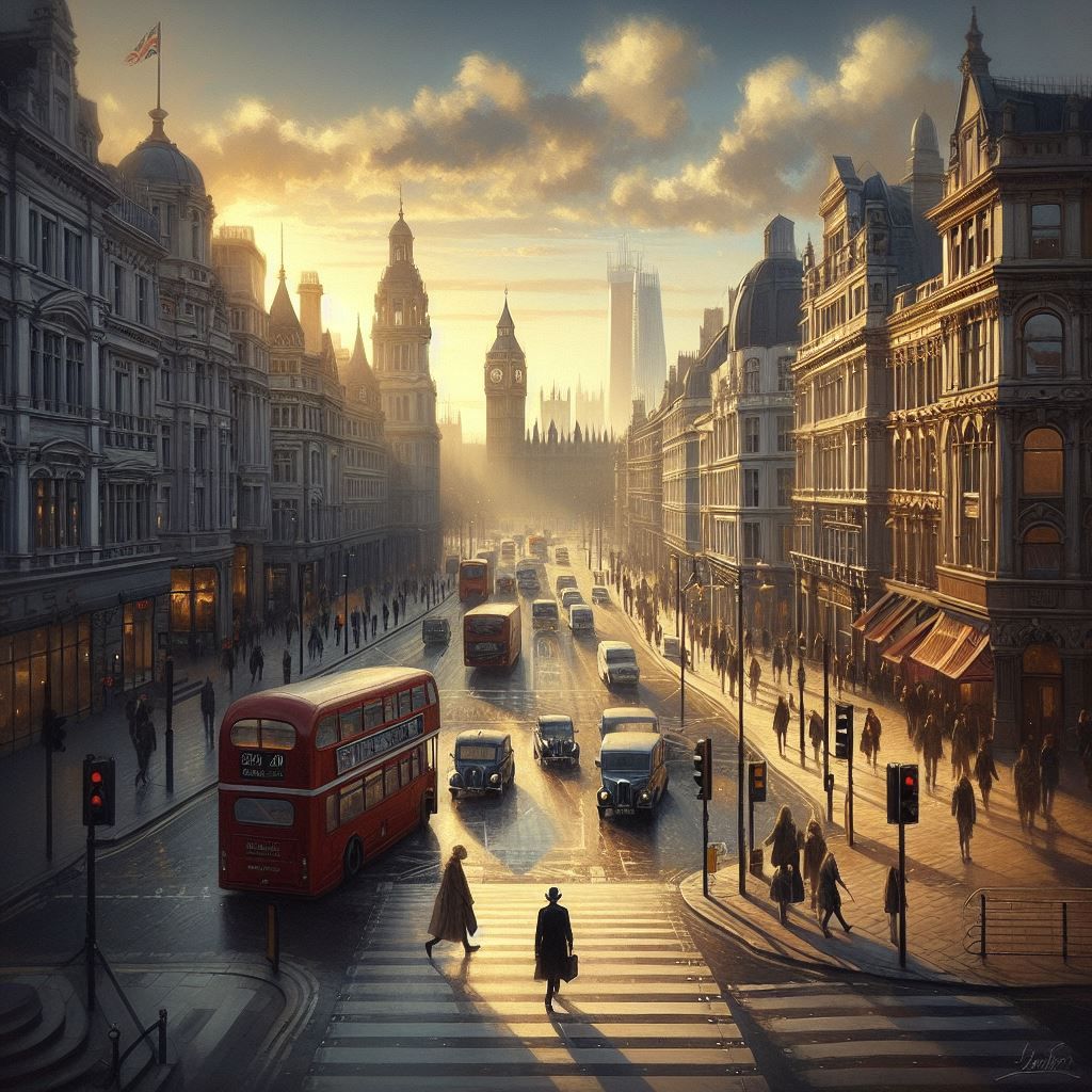 London - AI Generated Artwork - NightCafe Creator
