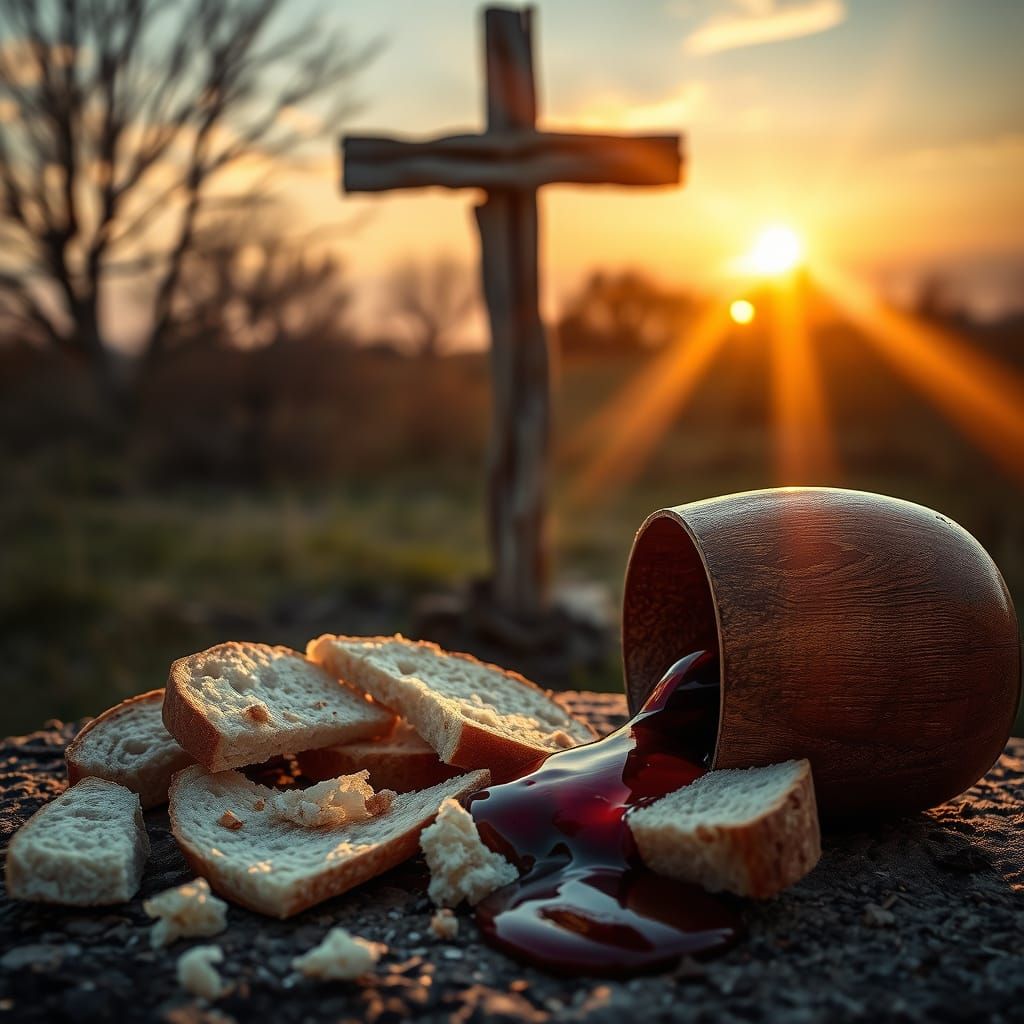 Poured out for us  by @Friar Luca