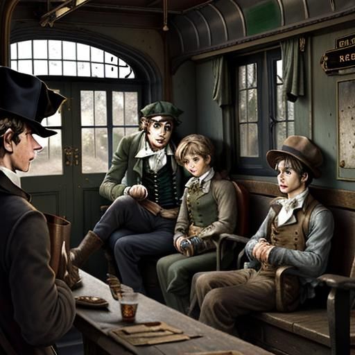 Oliver twist  train-wreck 