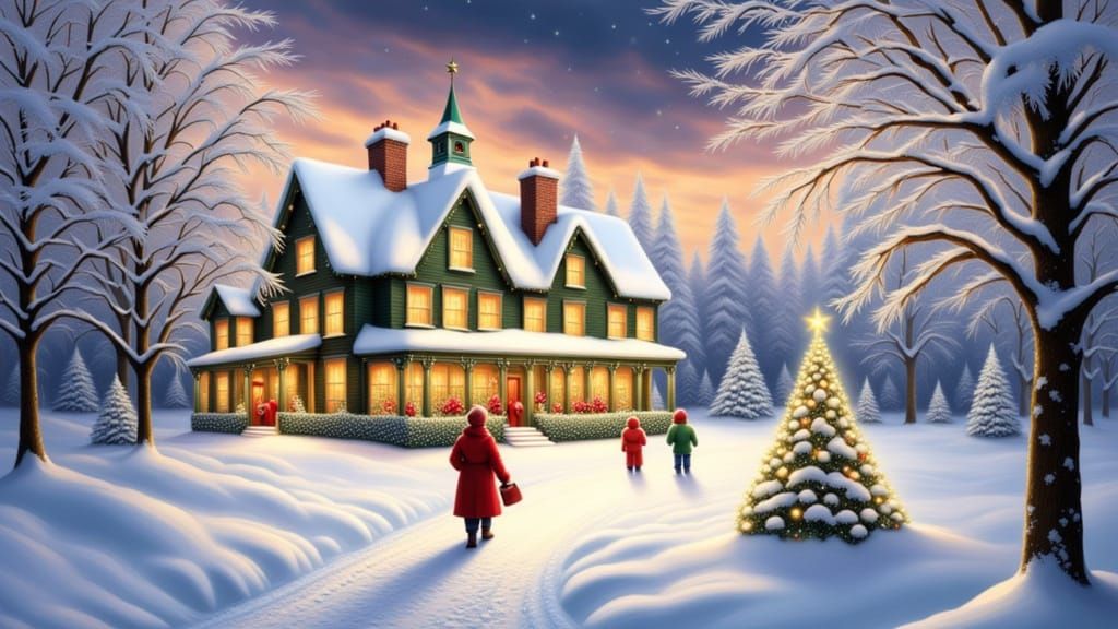 <lora:ChristmasFluxV0001:1.0>