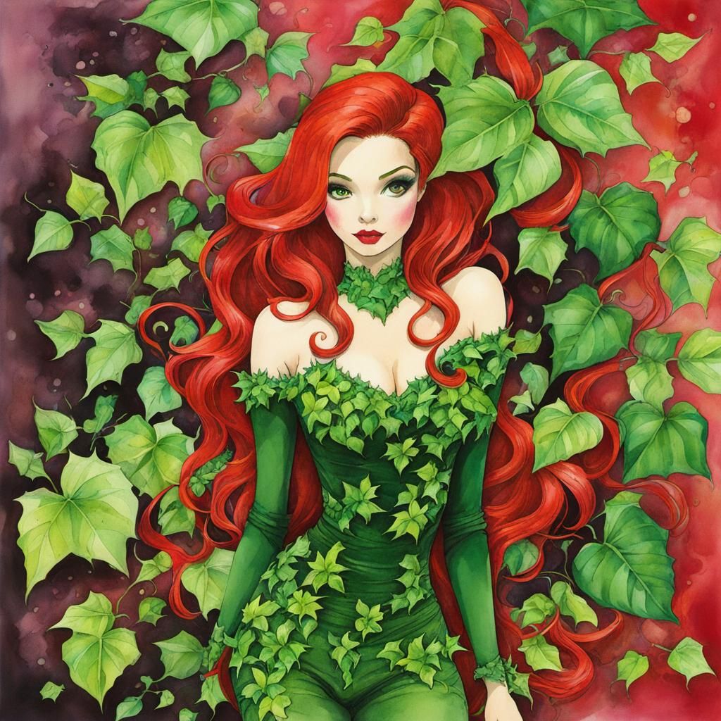 Poison Ivy - AI Generated Artwork - NightCafe Creator