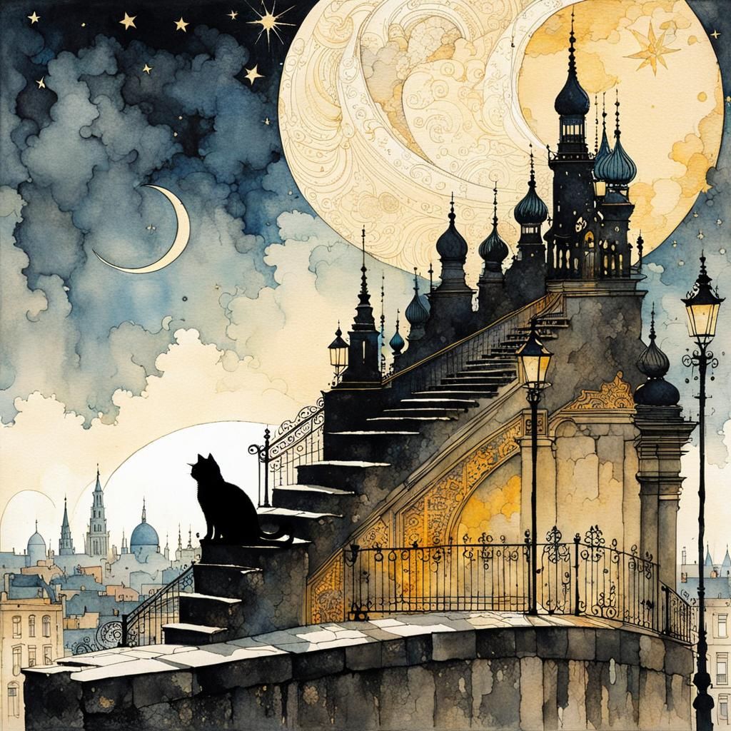 black cat mystics