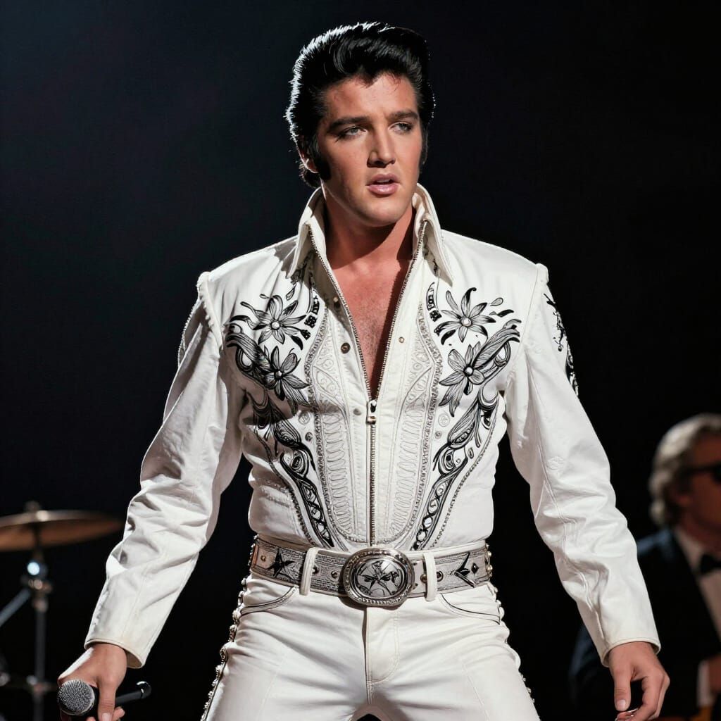 The King of Rock and Roll!   by @Brittany Mitchell