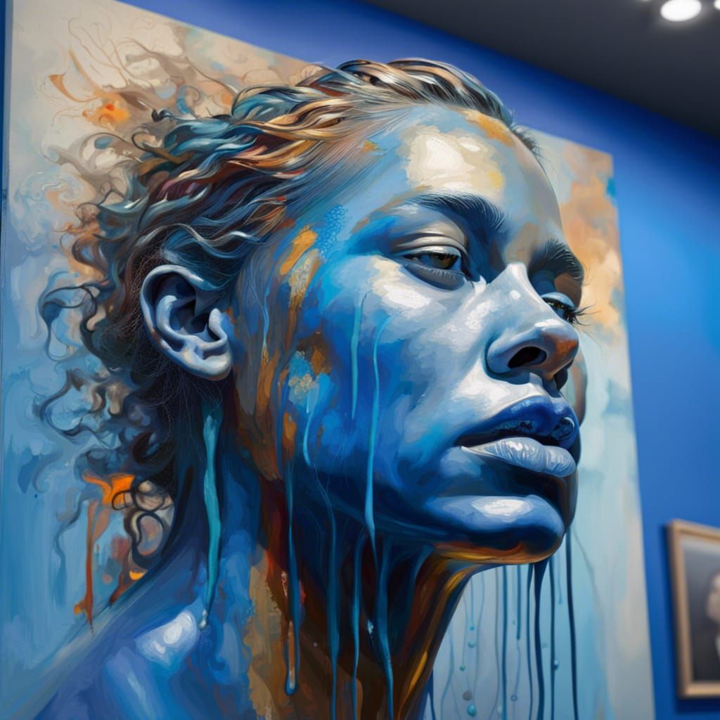 100 Shades of Blue.  by @MikeyP