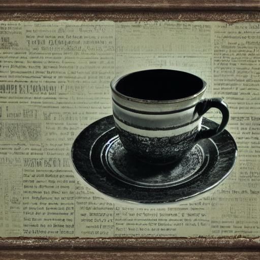In the old coffee shop