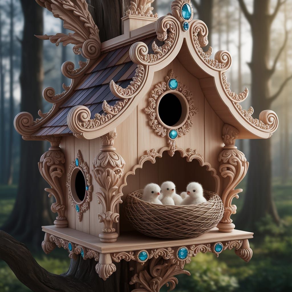 Birdhouse  by @KrisB