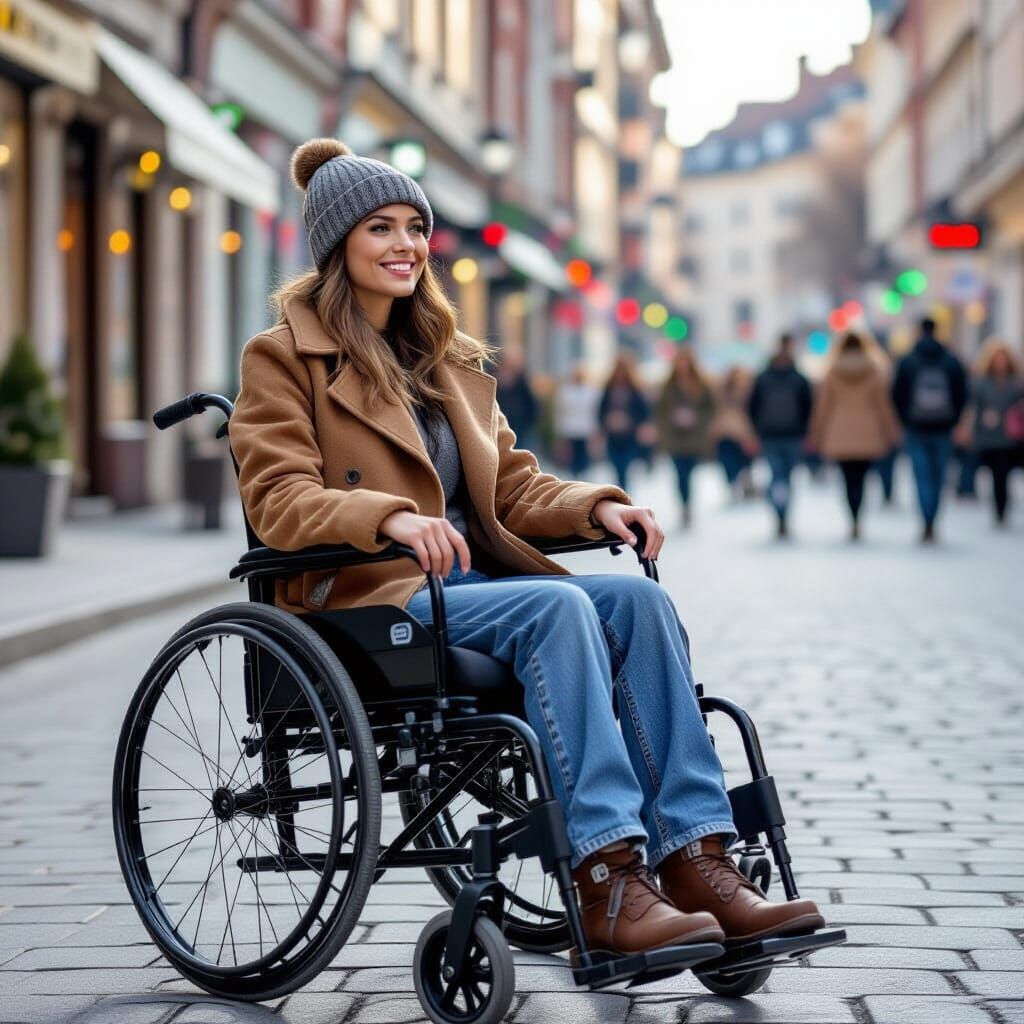 AI Image of a Person in a Wheelchair