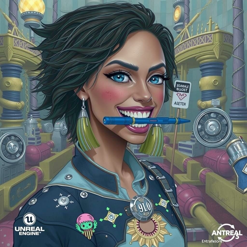 You can’t talk with a big sonic screwdriver between your teeth 