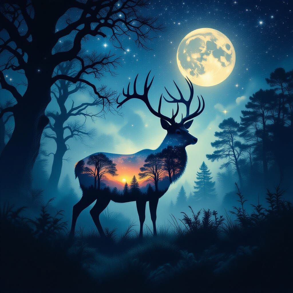 יופי הבריאה נשקף בצבי