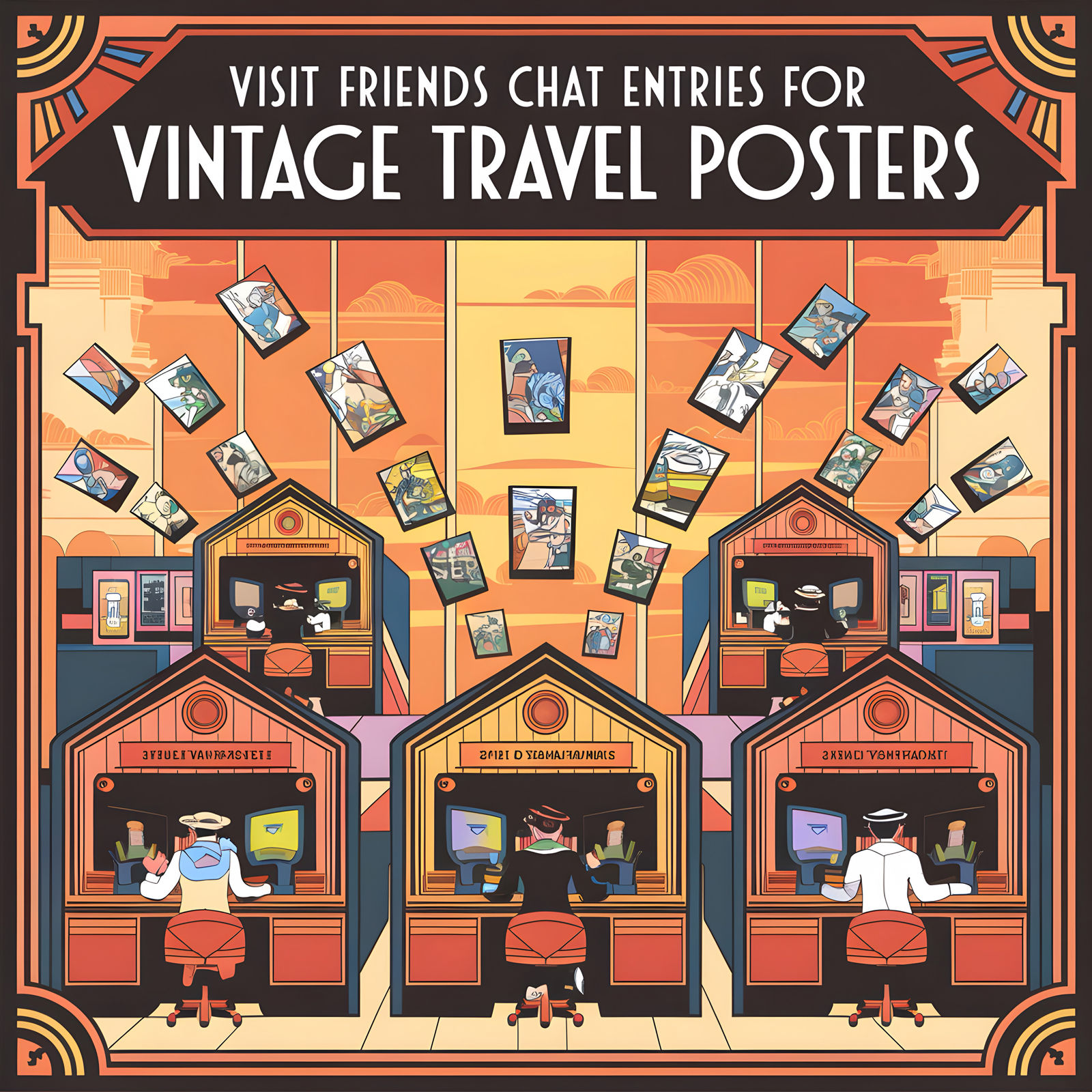 Friends Chat Entries  -  Vintage Travel Posters
Daily Challenge #755: Nov 5, 2024