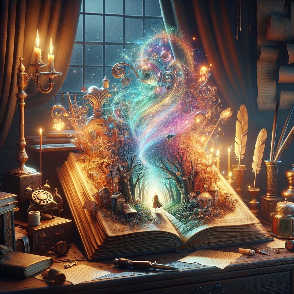 The Magic of a Good Story   by @Rain7nites