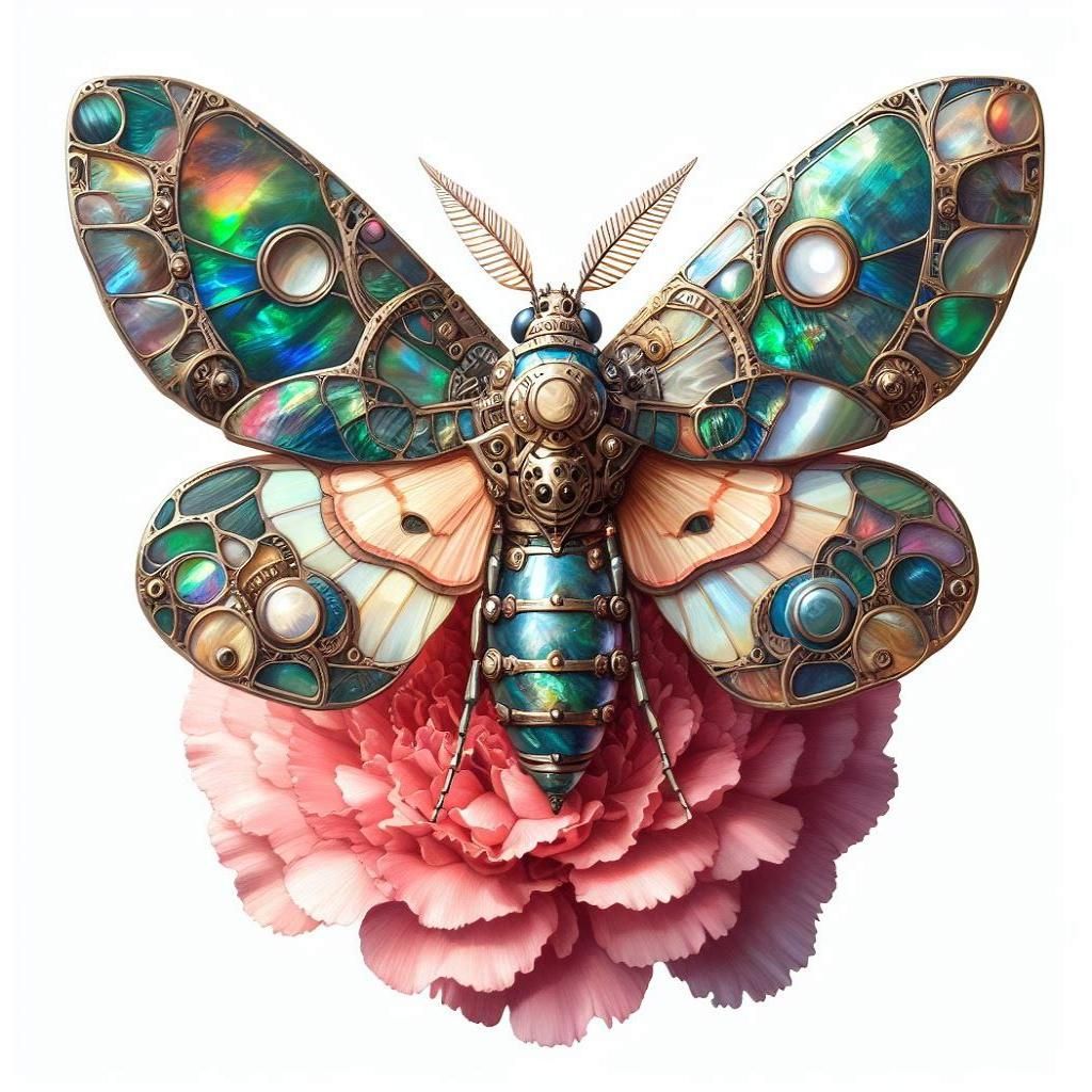 Abolone moth   by @BunnyBear 