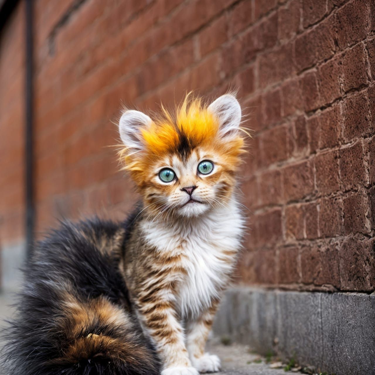 Gussied-up Punk Kitten +