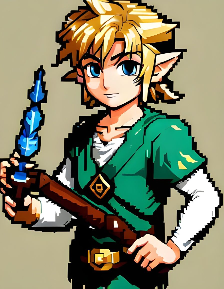 Pixel Art Link ...