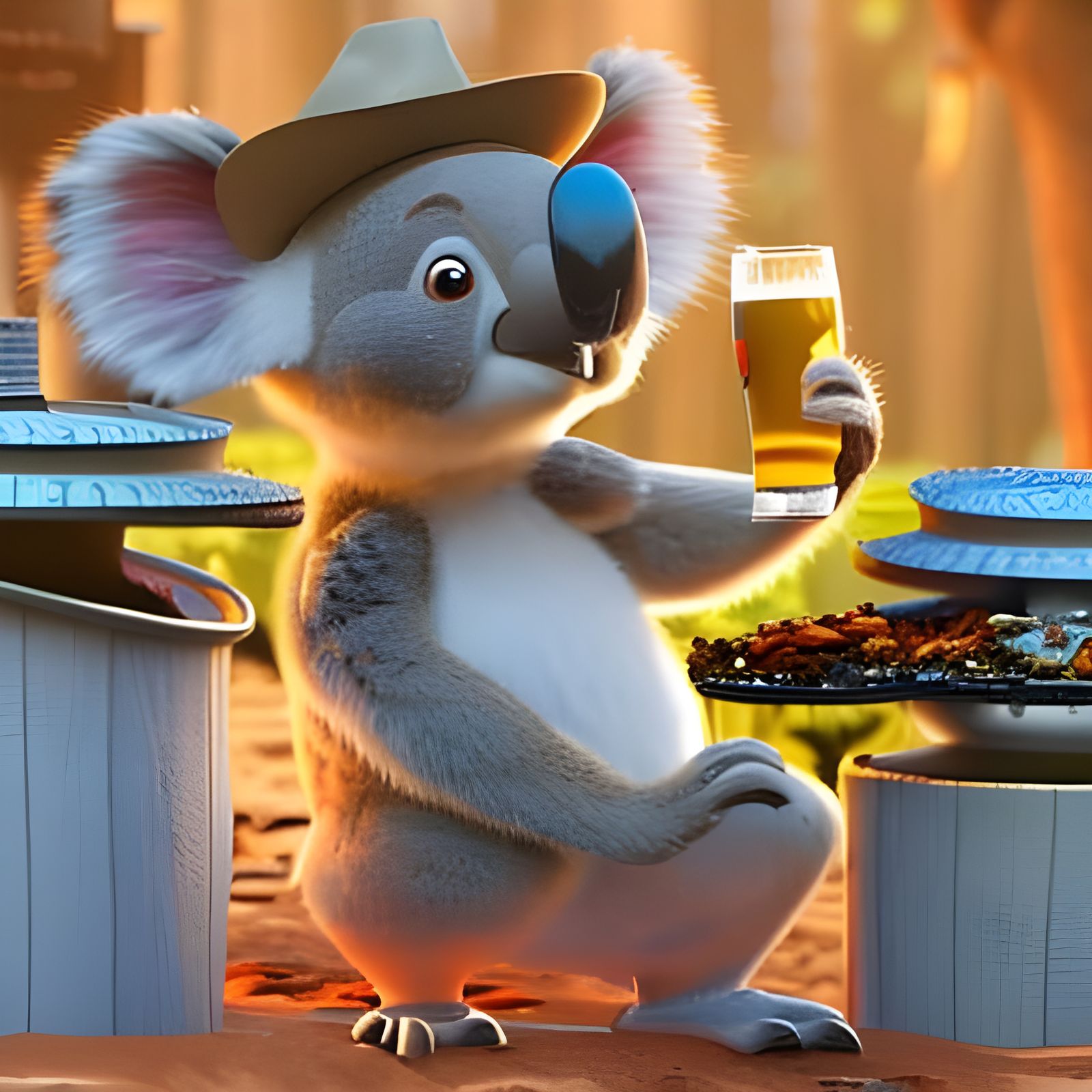 Oi Mate throw another Shrimp on the Barbie  by @Dave G