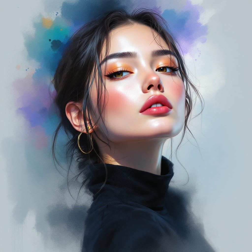 Airbrushed Confidence