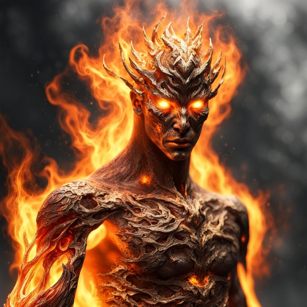 The King of Conflagration   by @JohnMagerlDLS