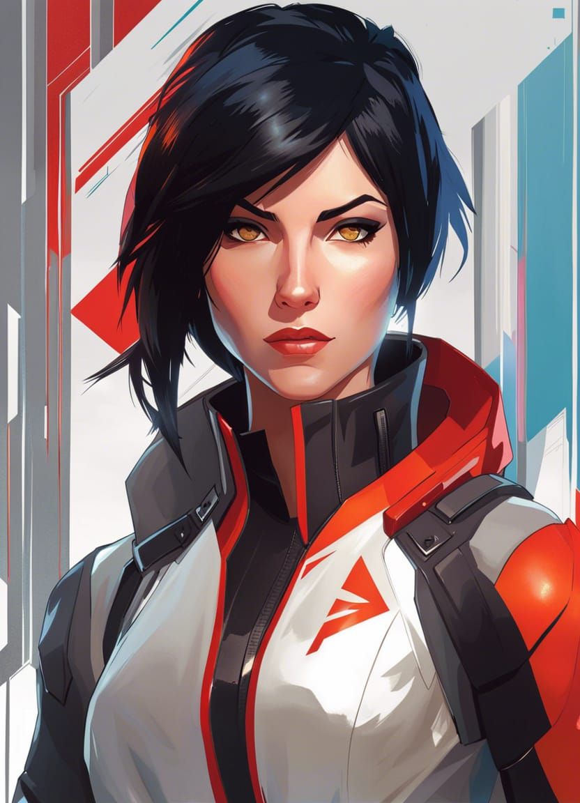 Faith Connors from Mirror's Edge Catalyst As An Overwatch Character ...