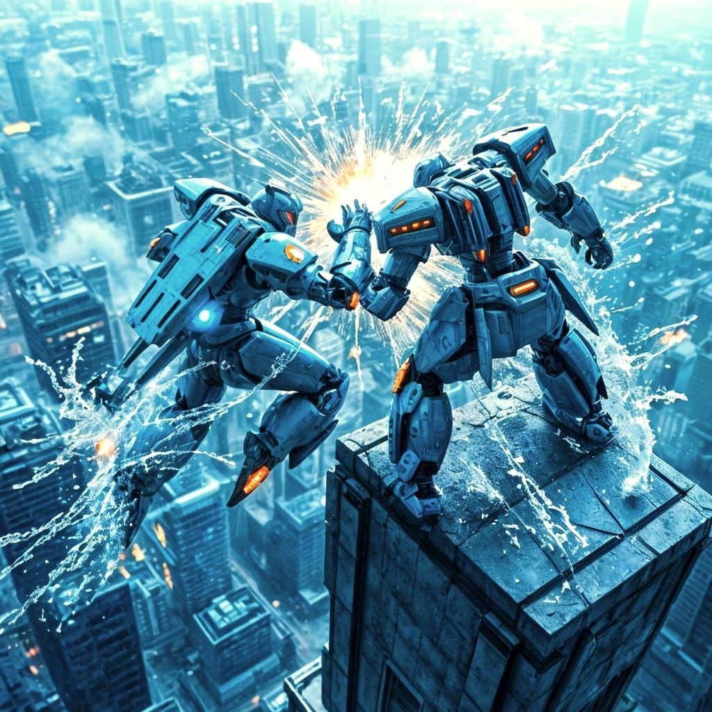 Battle By The City   by @Julie