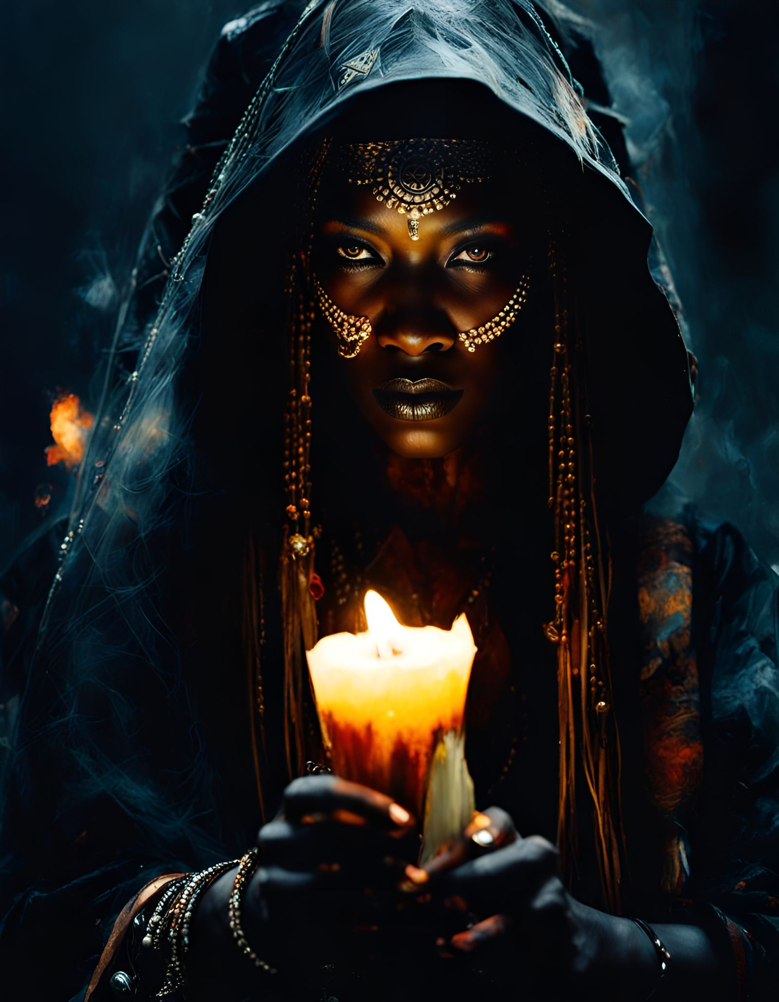 Voodoo Shaman  by @SirHeckerich
