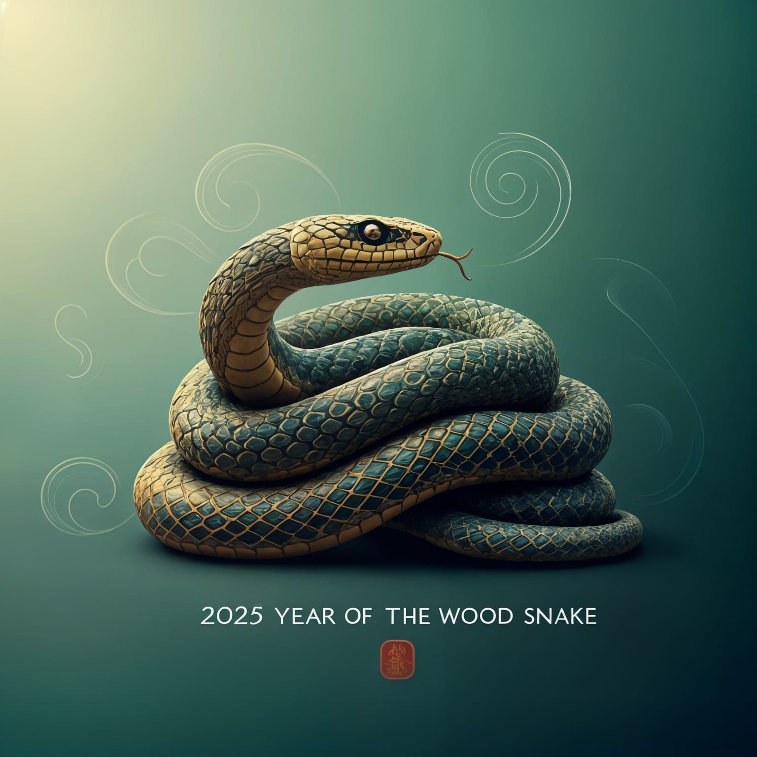 2025 Year of the Wood Snake  by @Feeling Creative