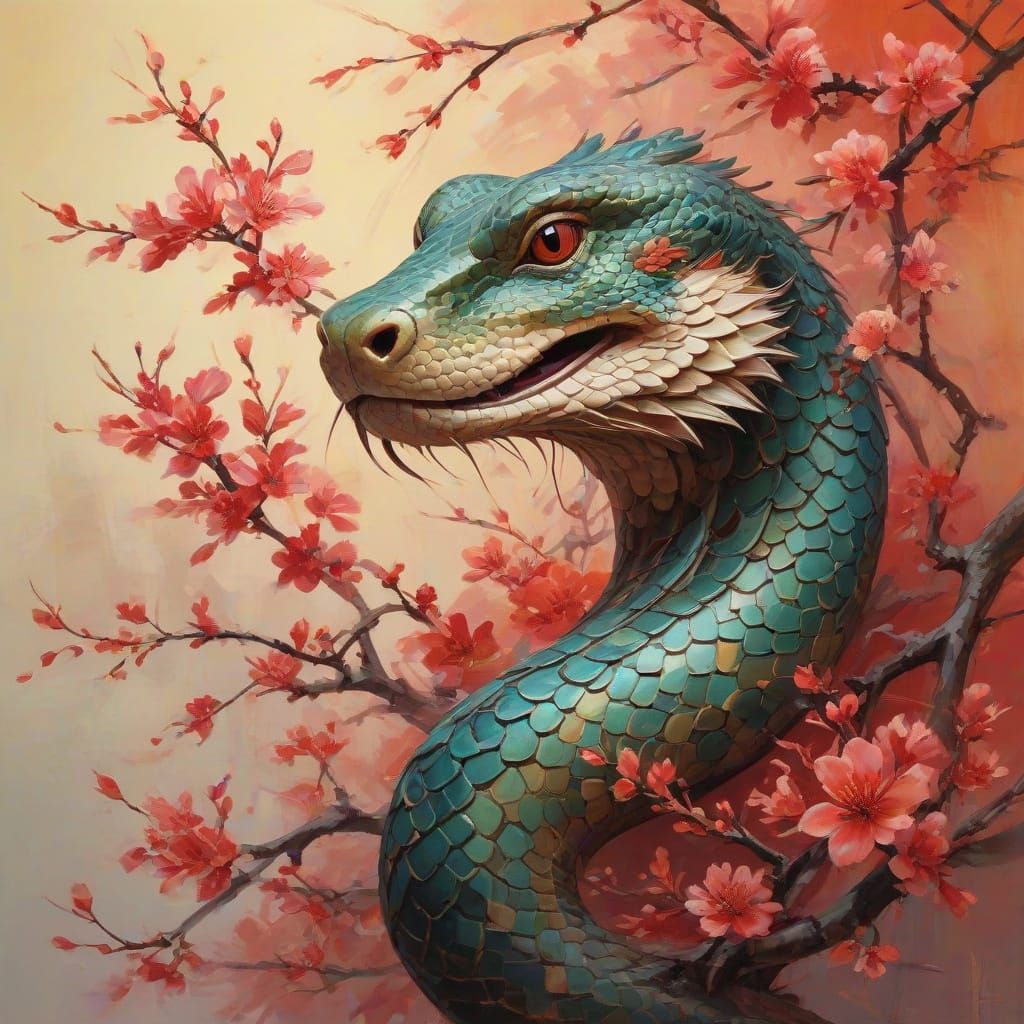 Year of the Snake   by @AlfredStephen