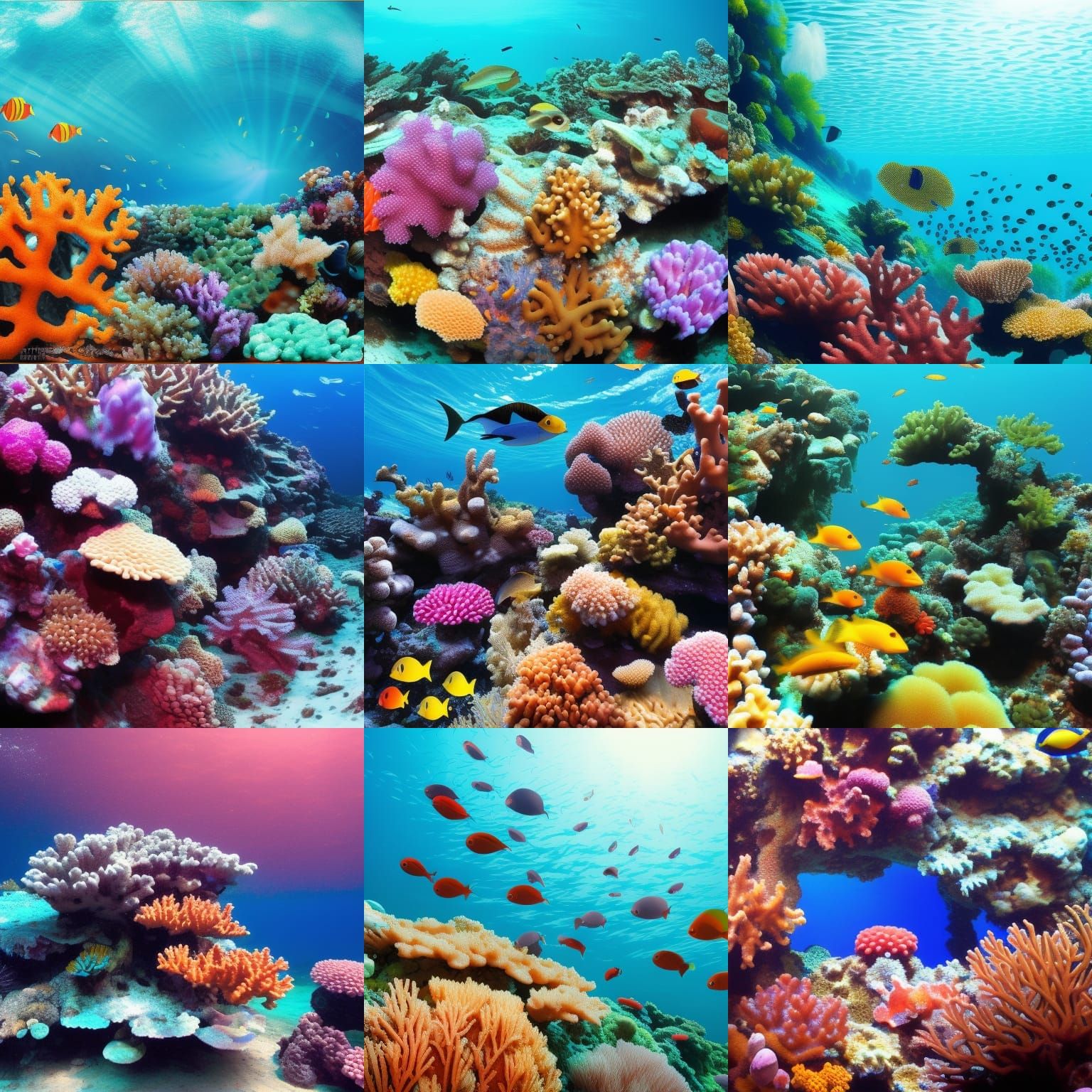 Coral Reef - AI Generated Artwork - NightCafe Creator