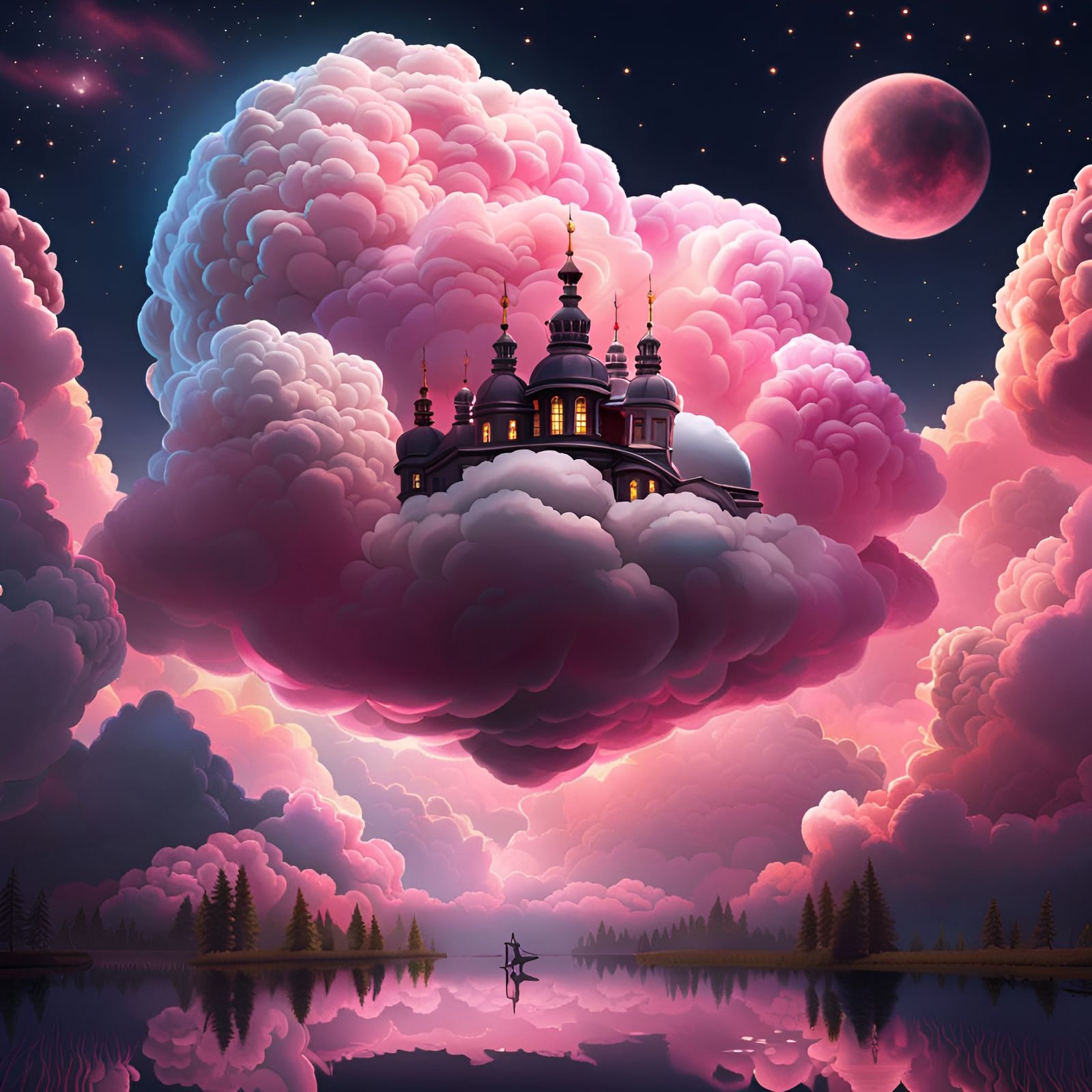 Dream Castle  by @Vodafox