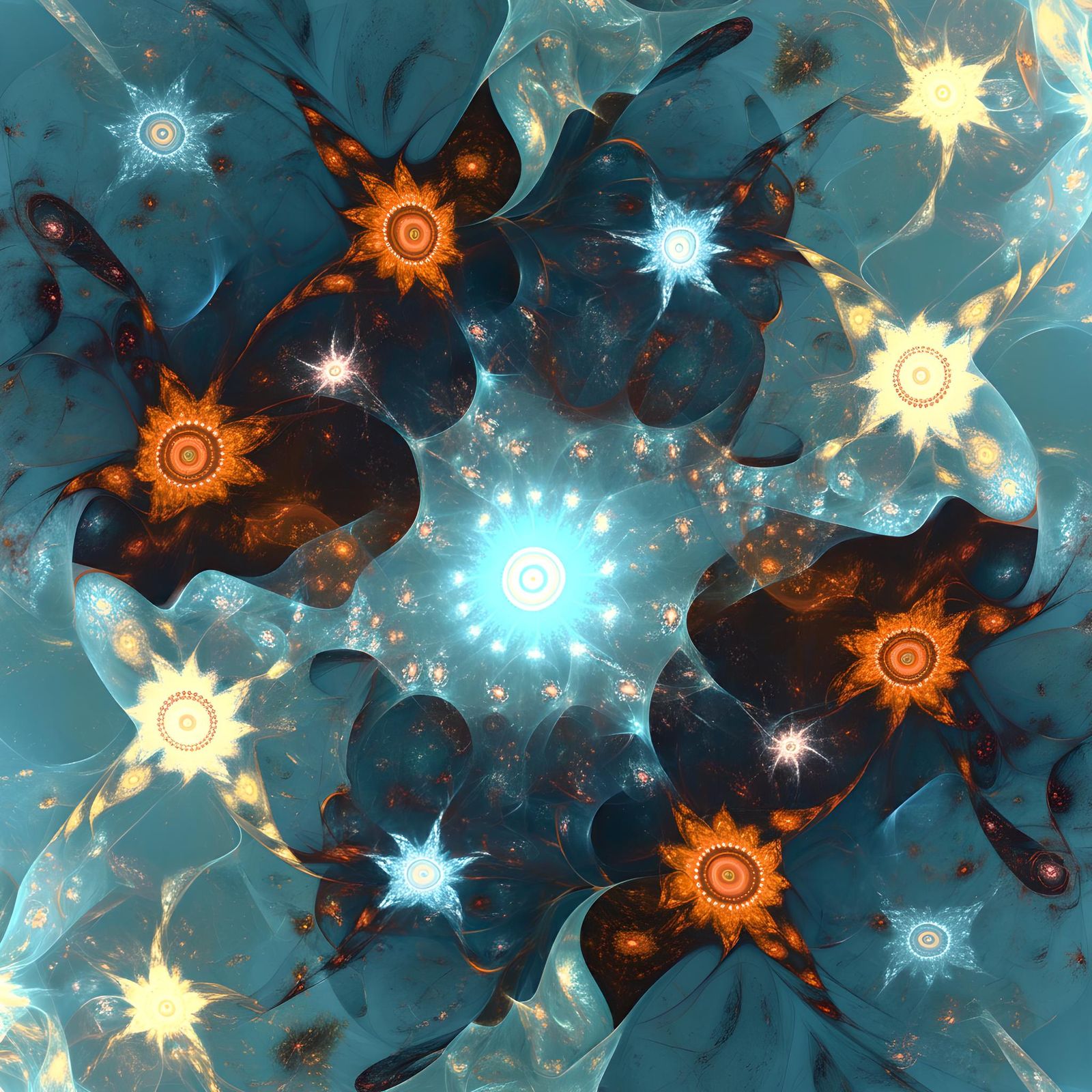 Cosmic Rock Painting