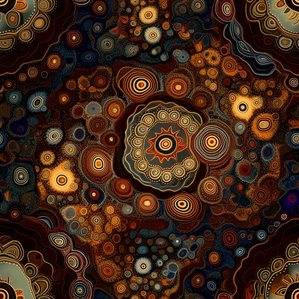 Cosmic Rock Painting