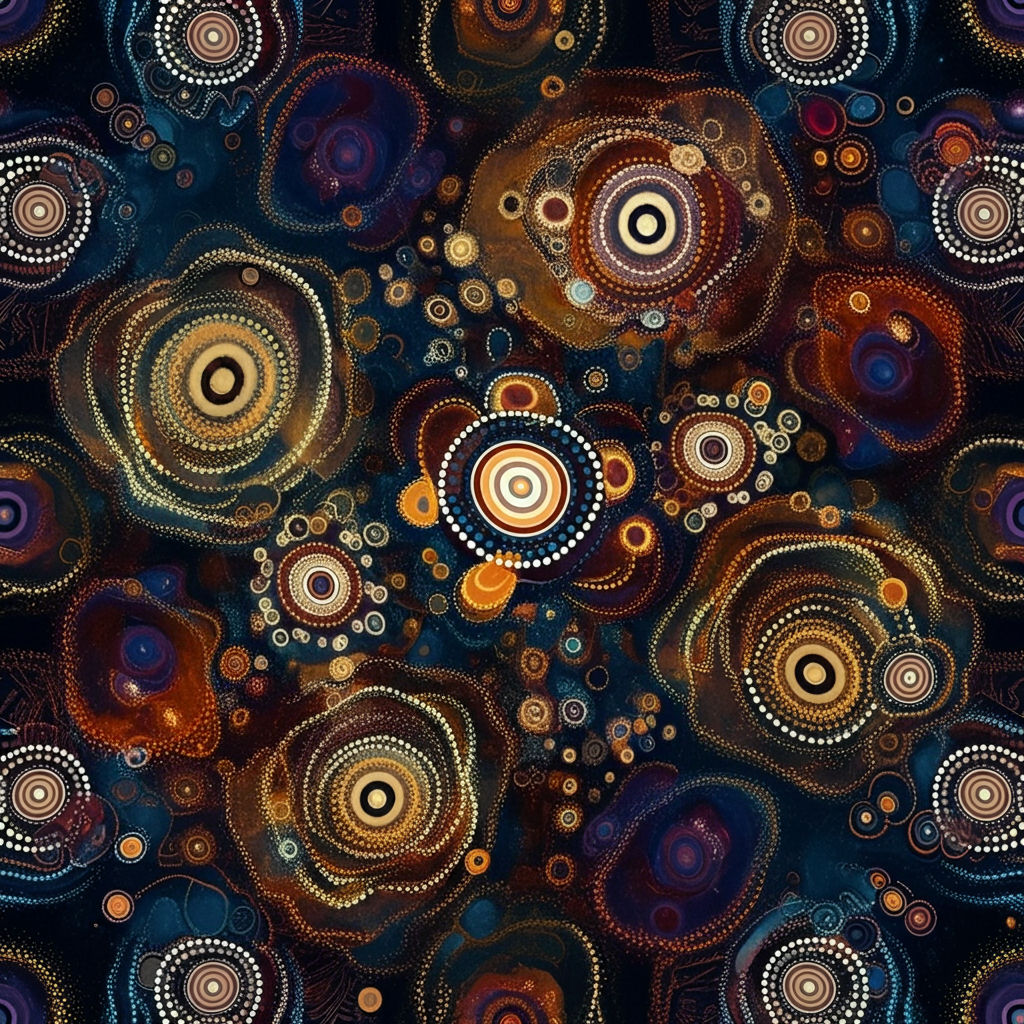 Cosmic Rock Painting