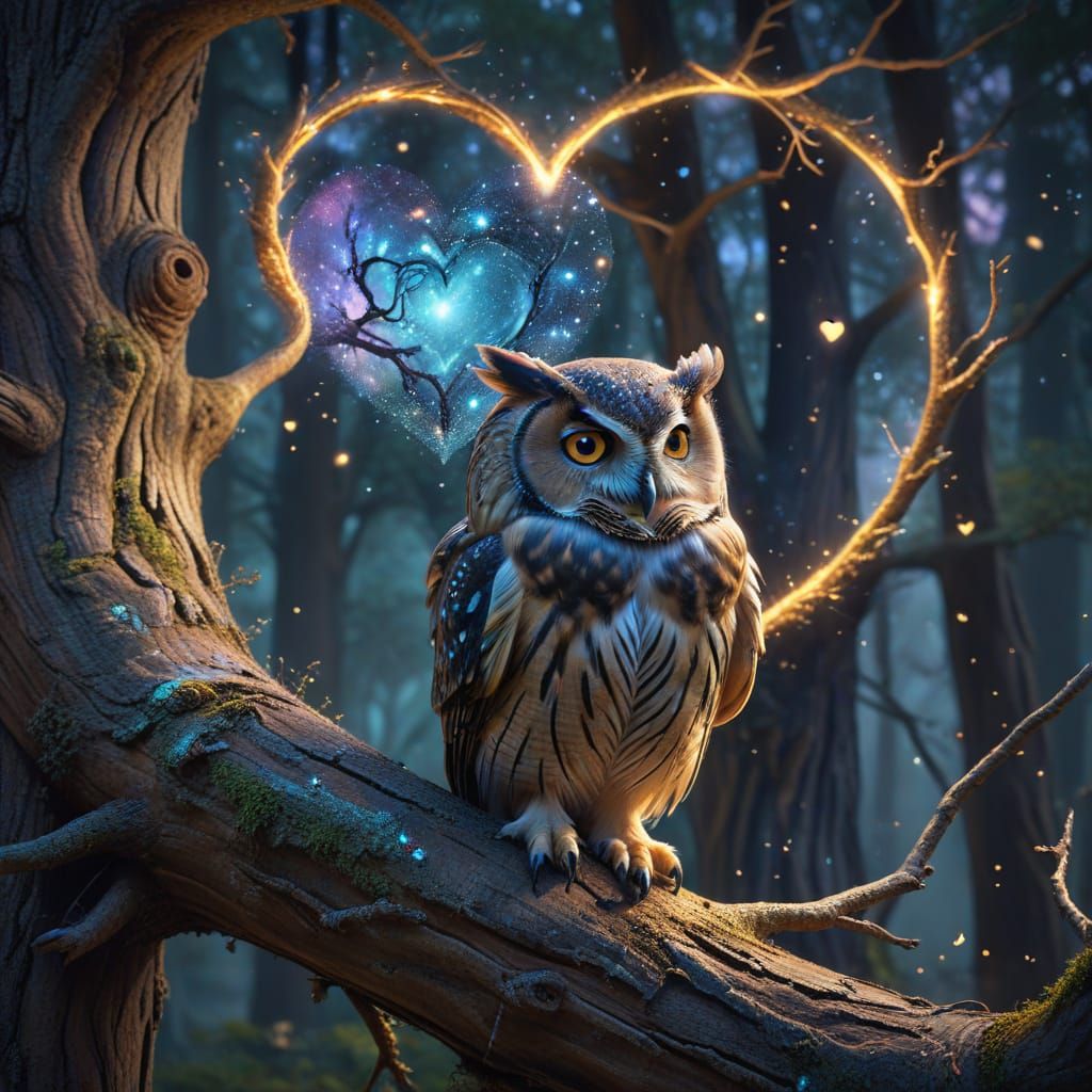 Lovely Owl  by @Feeling Creative