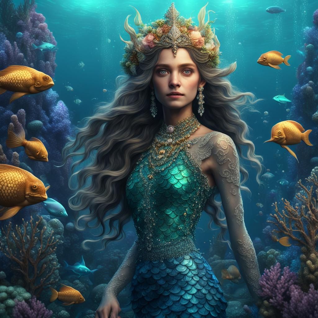 Mermaid sea live... - AI Generated Artwork - NightCafe Creator