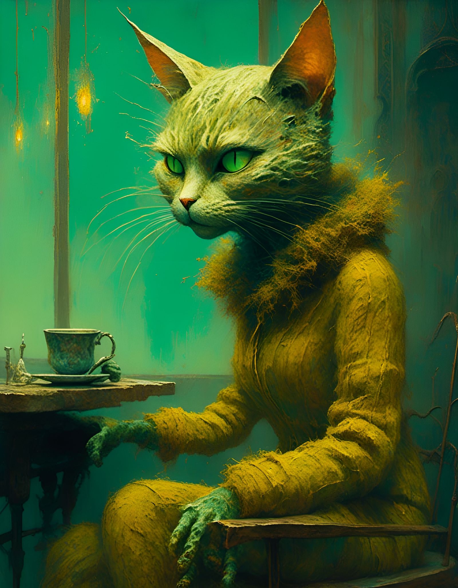 Monday cat.