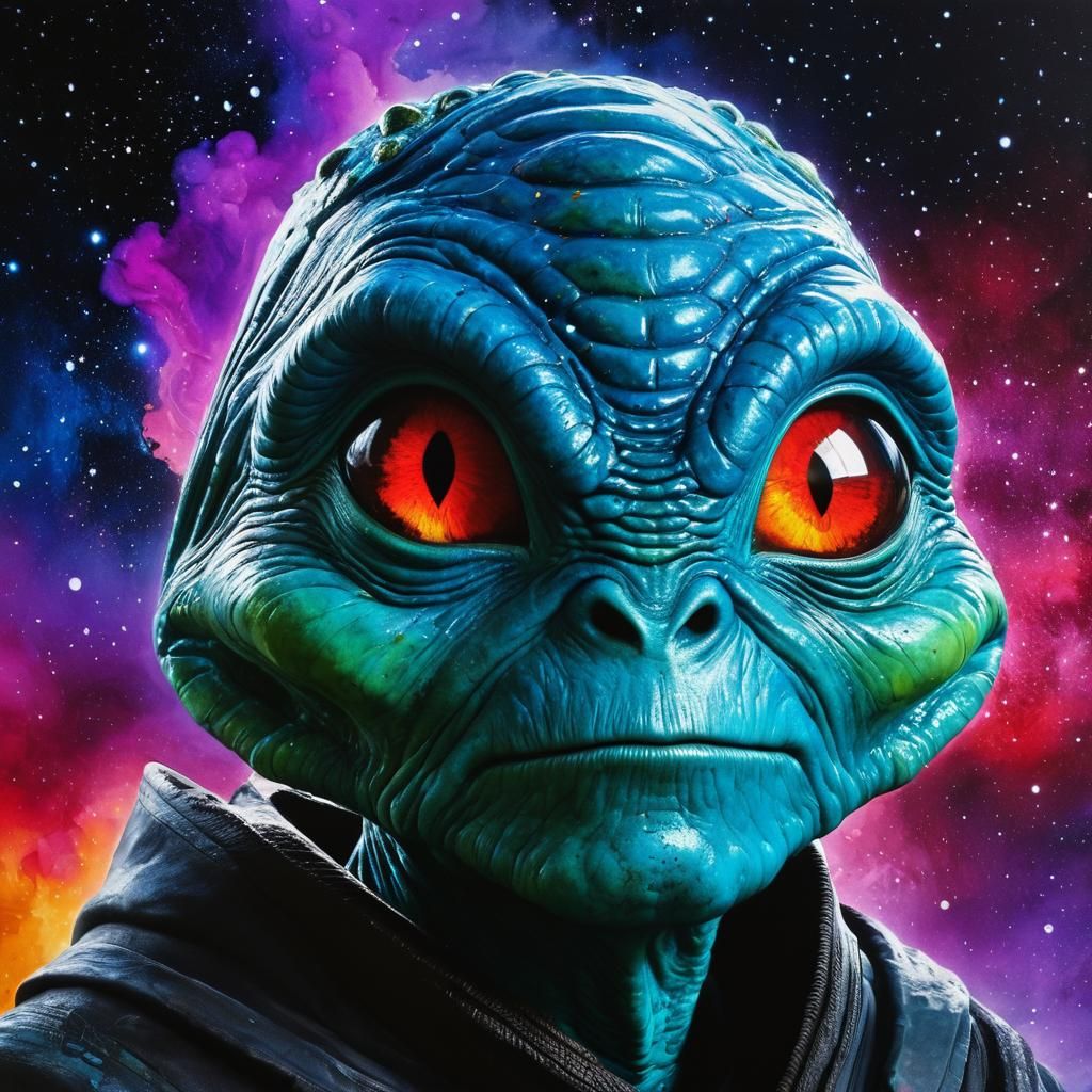 Alien portrait
