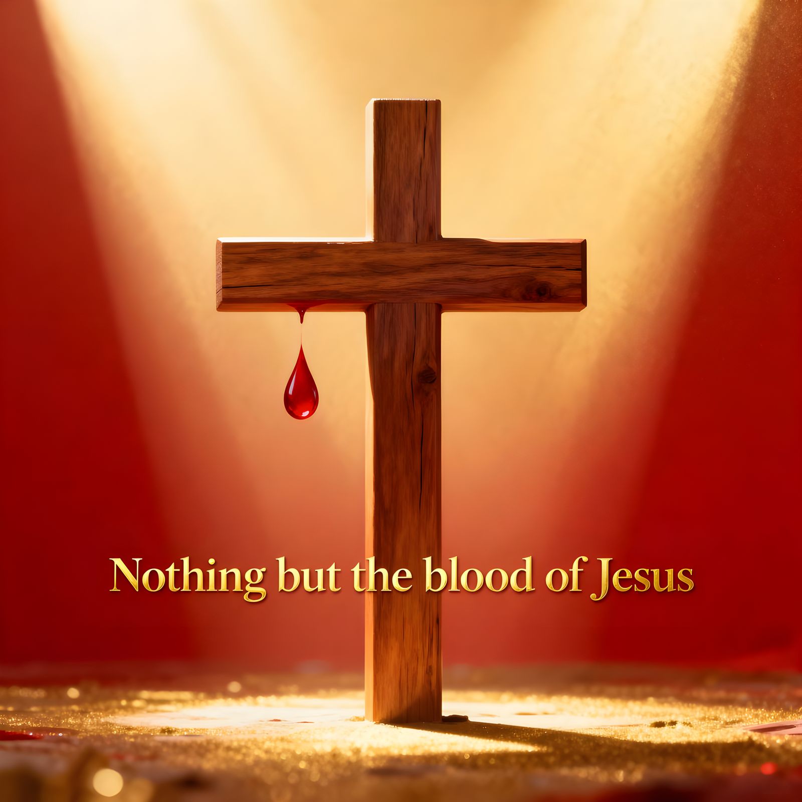 Nothing but the blood of Jesus  by @MatthewC