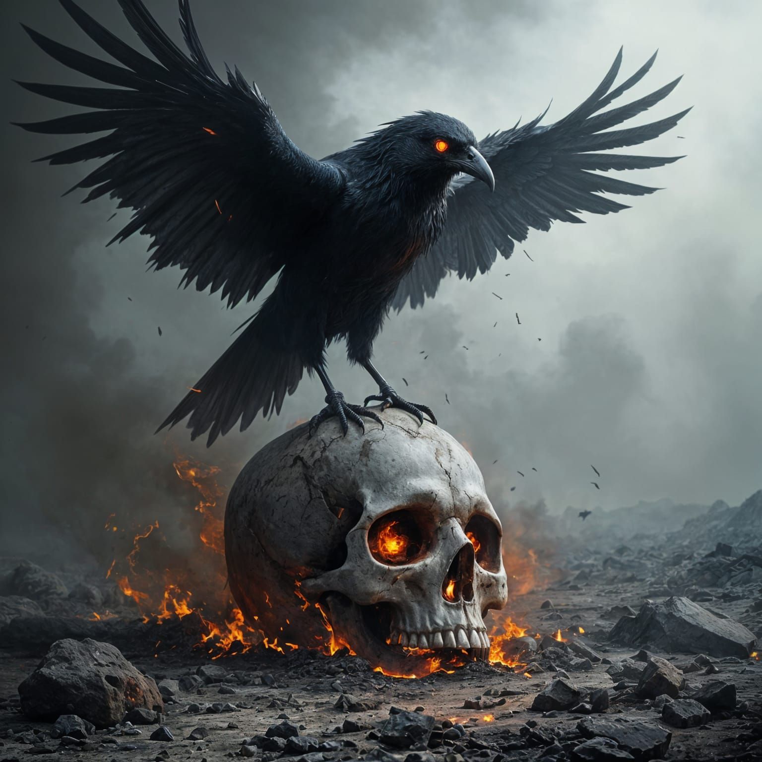 Ravens return  by @Crystal Raven