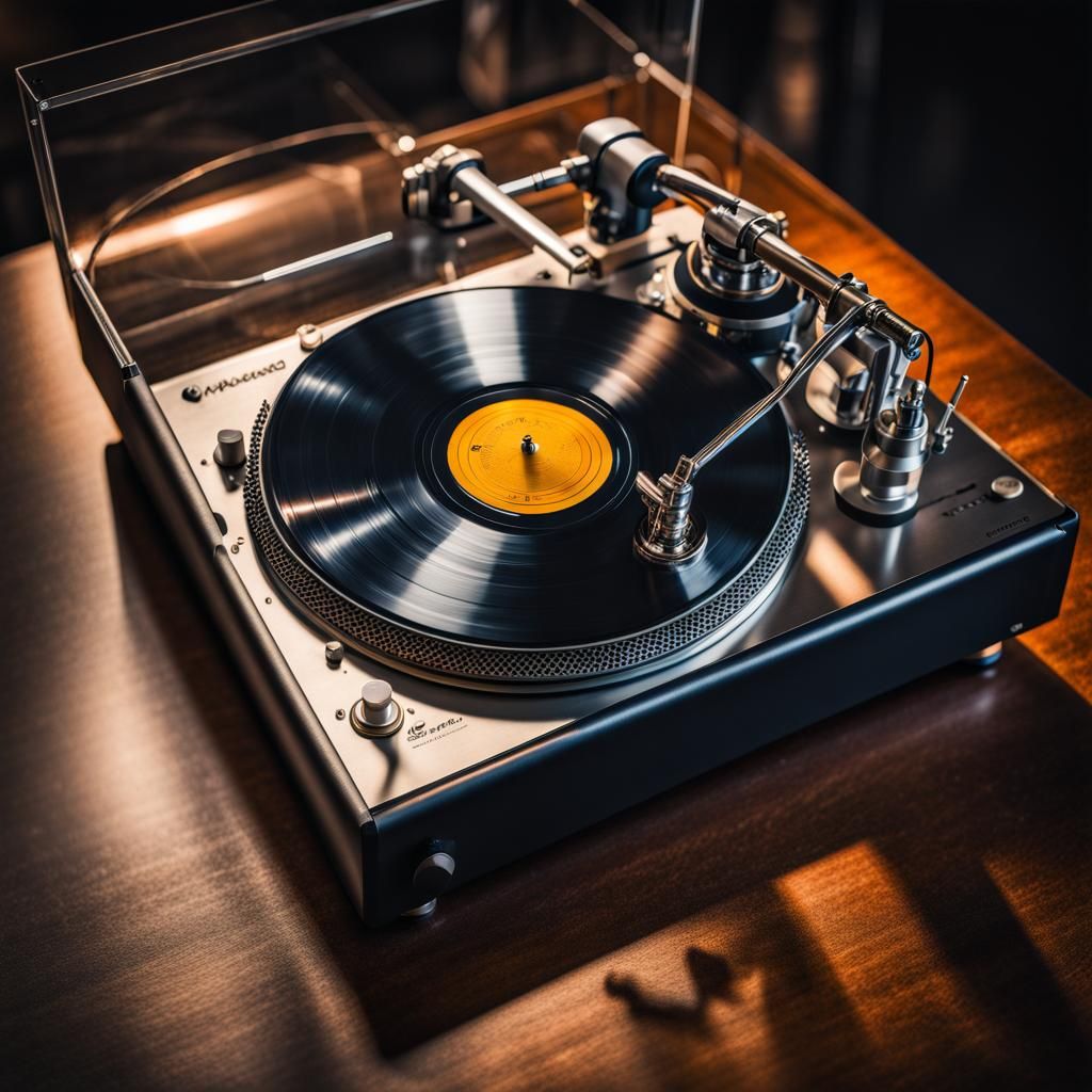 Vinyl player  by @Basthor